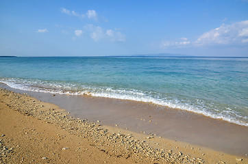 Image showing Sandy beach detail