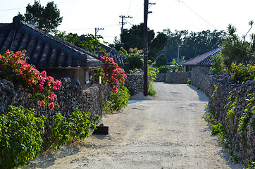 Image showing Old beautiful street