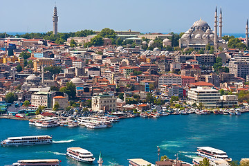 Image showing Golden Horn in Istanbul