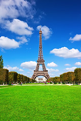 Image showing Eiffel Tower in Paris