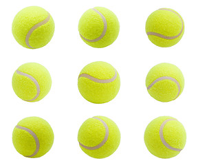 Image showing Tennis balls