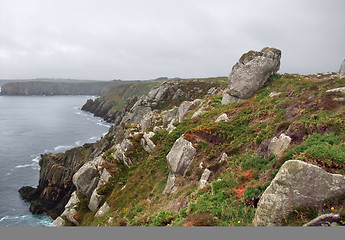 Image showing coast in Brittany