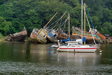 Image showing shipwrecks