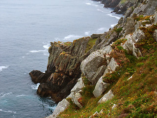 Image showing coast in Brittany