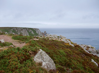 Image showing coast in Brittany