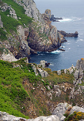 Image showing coast in Brittany