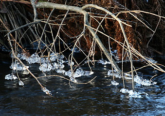 Image showing The winter river