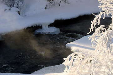 Image showing The winter river