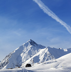 Image showing Ski resort