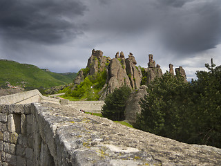 Image showing Bulgarian wonders – a beautiful view - phenomenon of Belogradchik rocks