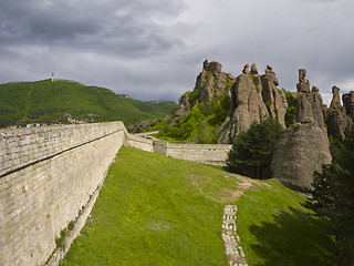 Image showing Bulgarian wonders – a beautiful view - phenomenon of Belogradchik rocks