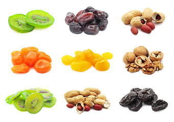 Image showing Dried fruits