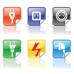 Image showing electric icons