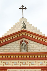 Image showing Santa Barbara Mission Cross