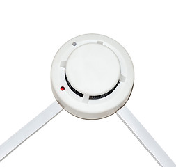Image showing detector fire alarm on a white background 