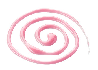 Image showing pink cream