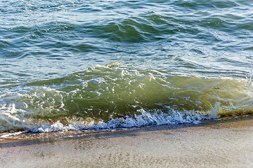 Image showing Water and sand