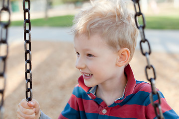 Image showing kid at the playground
