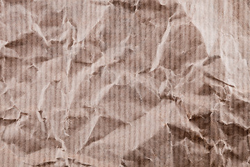 Image showing wrinkled craft paper 