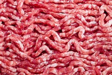 Image showing fresh raw minced meat 