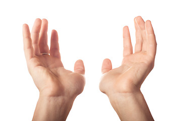 Image showing Applause two human hands