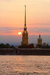 Image showing Peter and Paul fortress