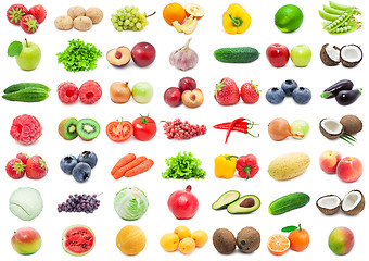 Image showing Fruits and Vegetables