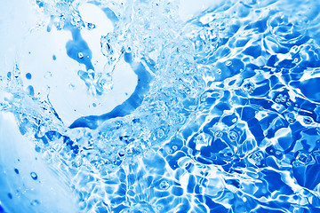 Image showing Blue water