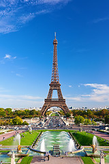 Image showing Eiffel Tower in Paris