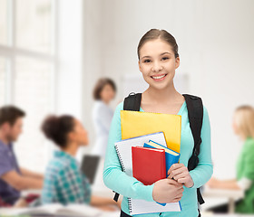 Image showing happy and smiling teenage girl