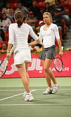 Image showing Kirilenko and Hingis 3986