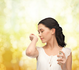 Image showing beautiful woman with long hair