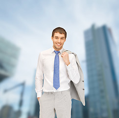 Image showing handsome businessman in suit