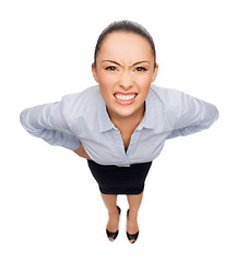 Image showing angry businesswoman