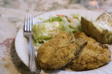 Image showing Pork Chop Dinner