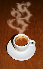 Image showing Steamin' Hot Coffee