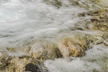 Image showing waterfall in alps