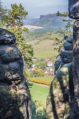 Image showing Landscape Saxon Switzerland