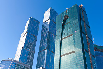 Image showing Modern scyscrapers