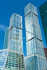 Image showing Modern scyscrapers