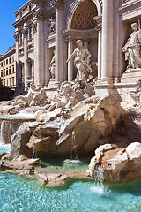 Image showing Fountain di Trevi