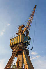 Image showing Harbor Crane