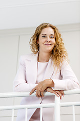 Image showing Portrait of confident businesswoman in office