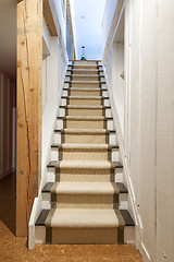 Image showing Basement stairs in house