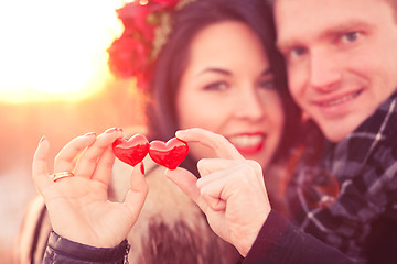 Image showing Couple in love