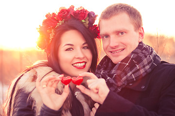 Image showing Valentine's Day couple