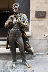 Image showing monument of founder of masochism von Sacher-Masoch