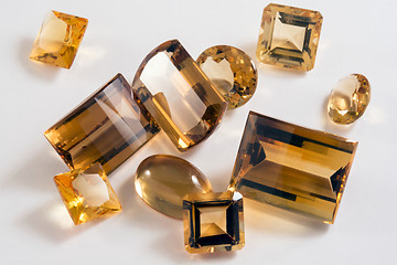 Image showing Yellow Citrine