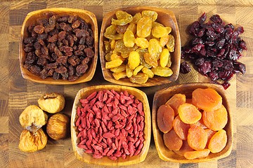 Image showing Dried fruits