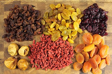 Image showing Dried fruits